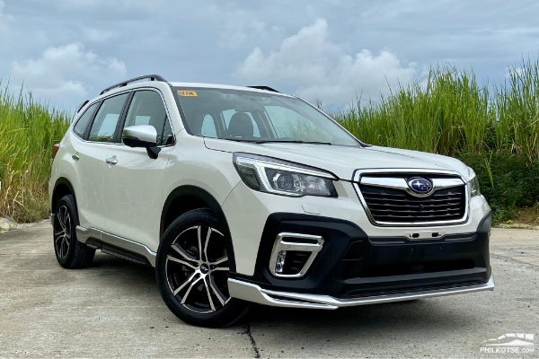 2020 Subaru Forester GT Edition front profile shot