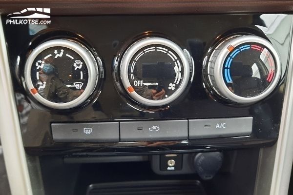 Aircon controls 