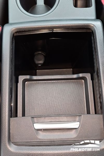 Center box with power outlet 