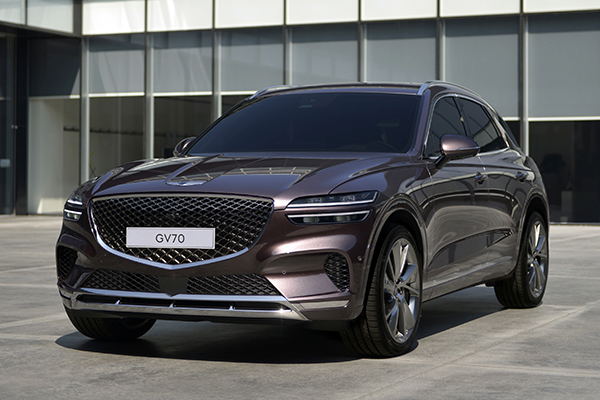 2021 Genesis GV70 previewed as brand's smallest luxury SUV