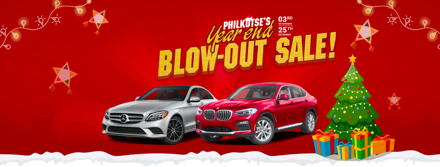 Philkotse’s Year-End Blowout Sale gives you a chance to drive your dream car