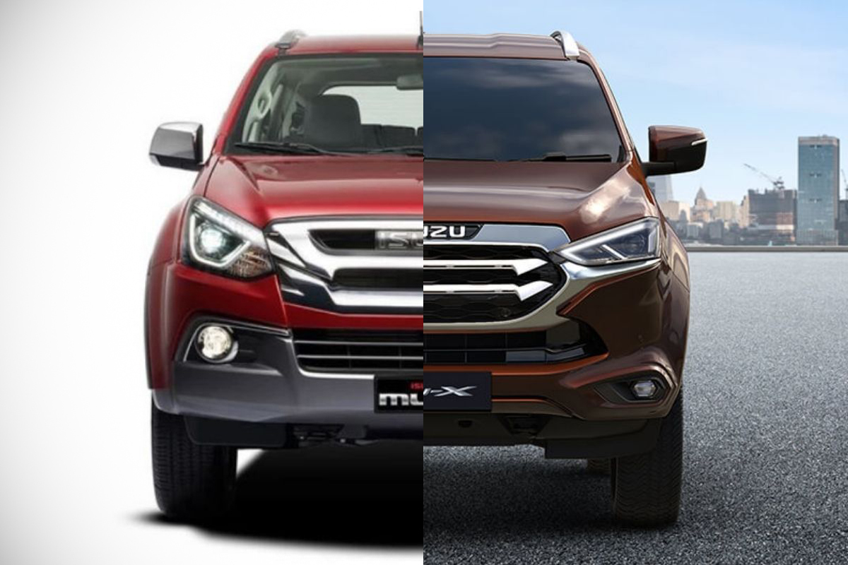 2021 Isuzu mu-X Old vs New: Spot the differences