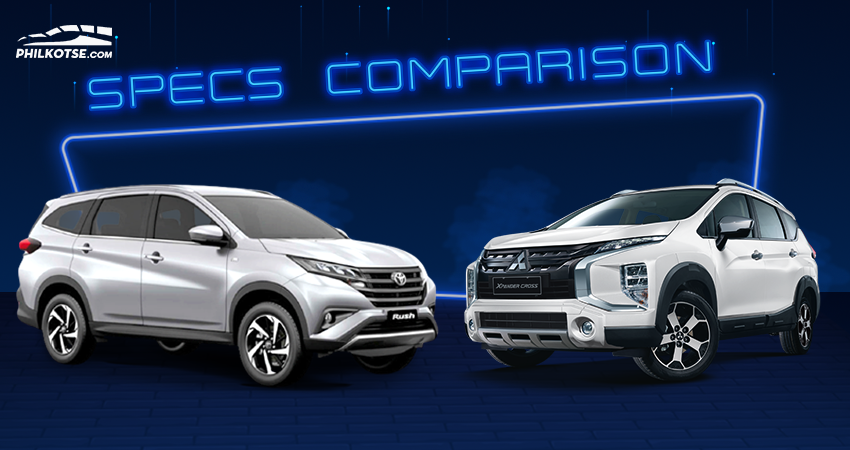 2020 Mitsubishi Xpander Cross vs Toyota Rush Comparison: Spec Sheet Battle