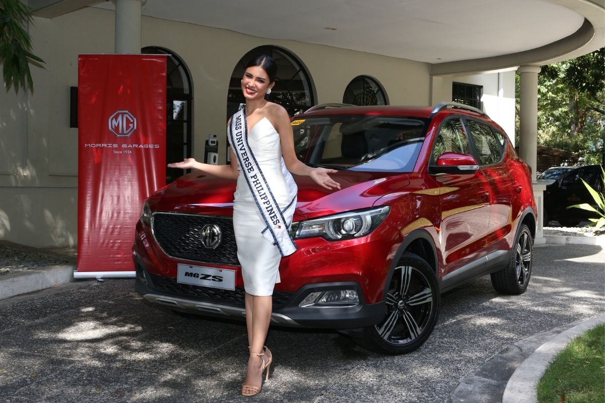 Miss Universe Philippines Rabiya Meteo now an MG ZS owner