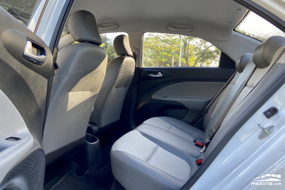 2020 Kia Soluto rear seat