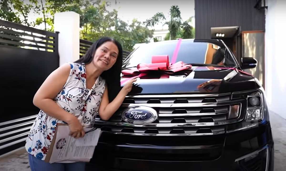 Ivana Alawi gets Ford Expedition SUV as new year’s gift for mom