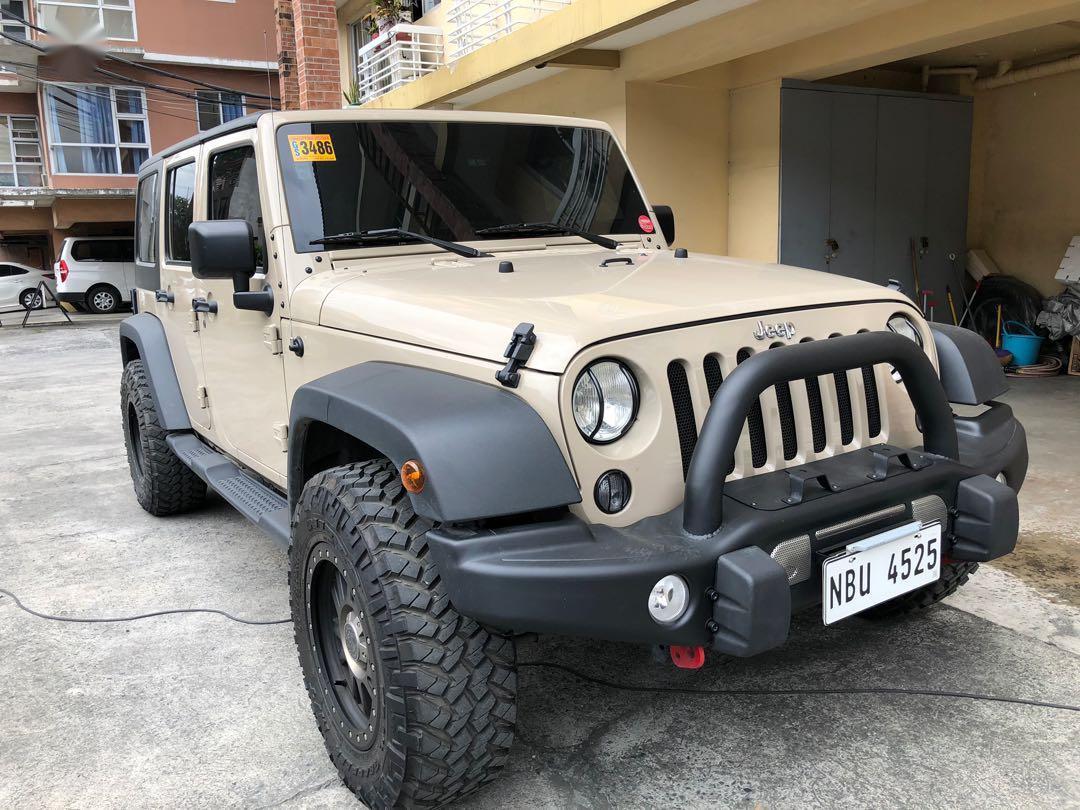 Selling Beige Jeep Wrangler 2017 in Pasig 780494