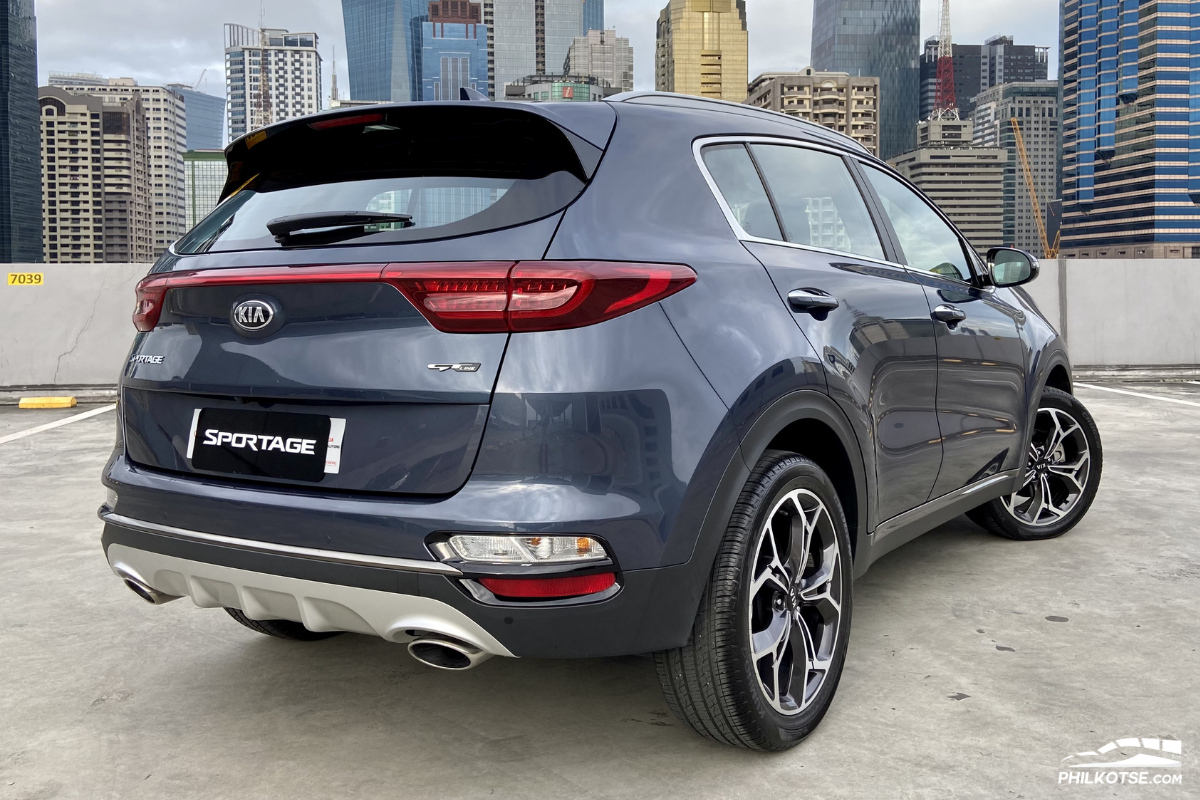 2020 Kia Sportage rear shot