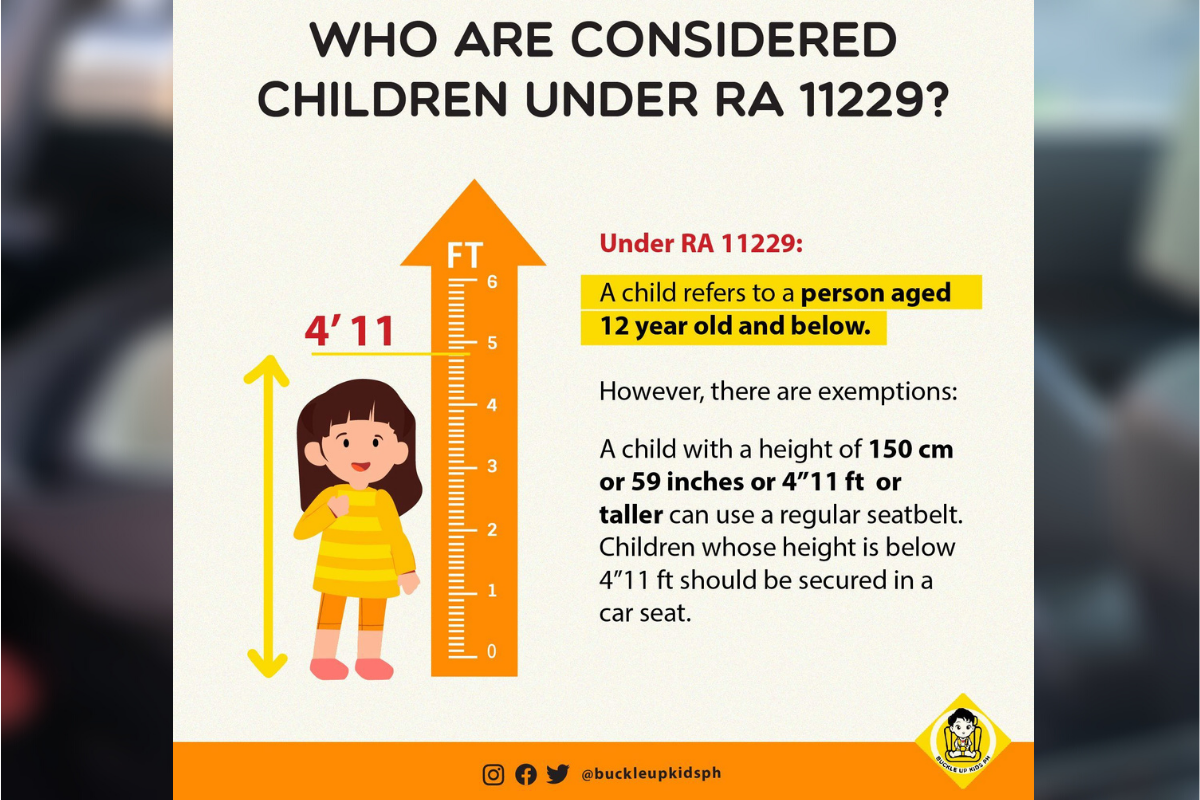 Child car seat law to be fully implemented starting this week