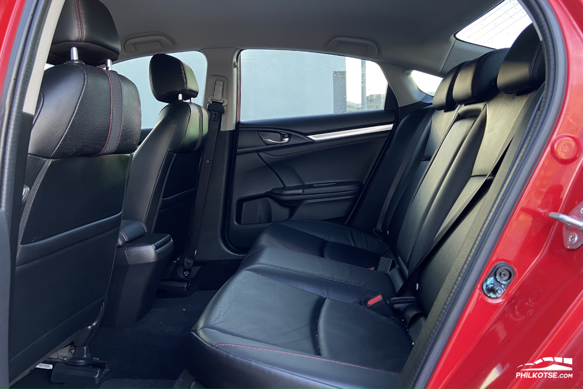 2020 Honda Civic RS Turbo rear seats
