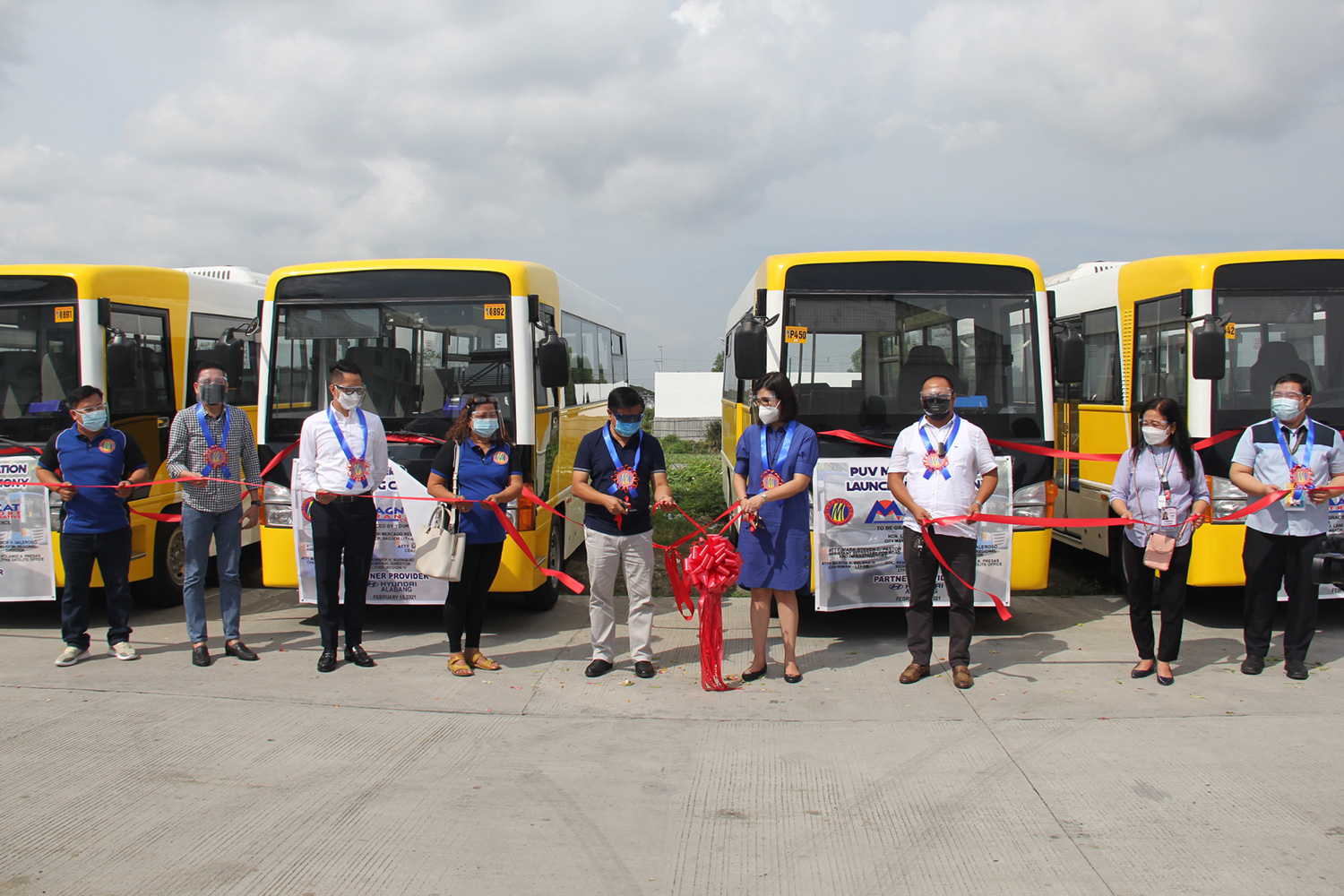 Hyundai PH turned over 15 modern jeepneys to transport group in Cavite
