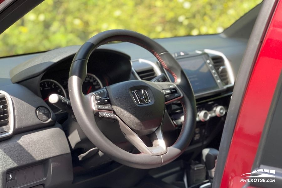 2021 Honda City RS steering wheel
