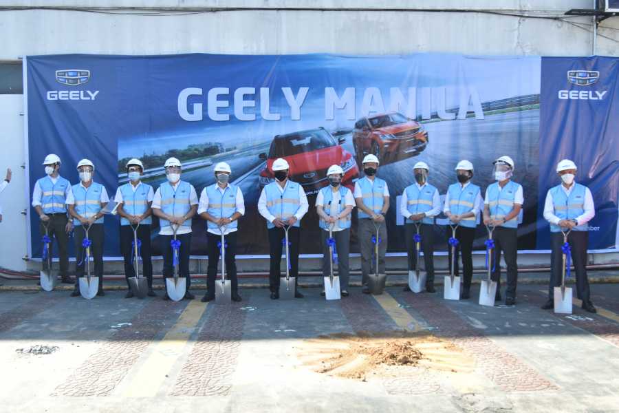Yuchengo Group breaks ground for upcoming Geely Manila dealership
