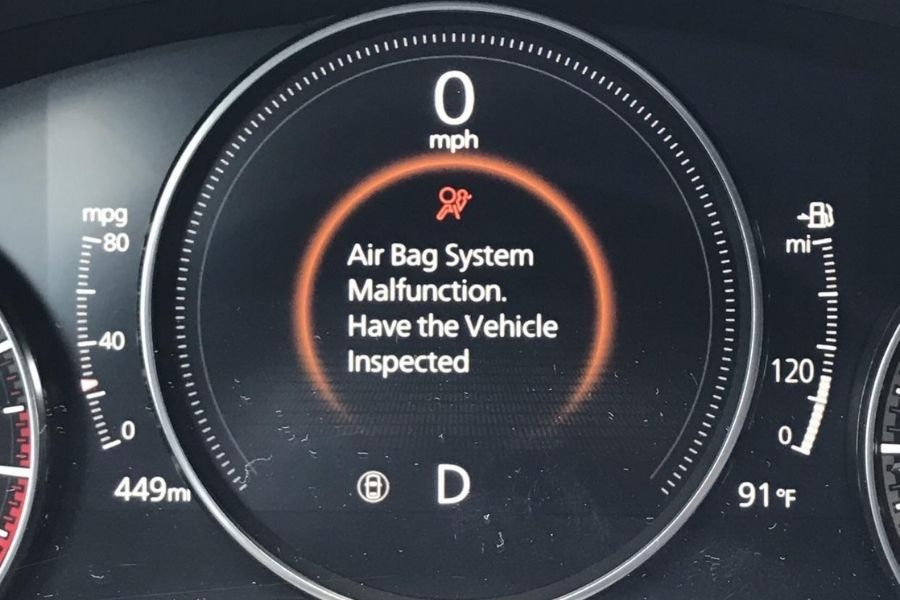 What Does Airbag Service Warning Light Mean