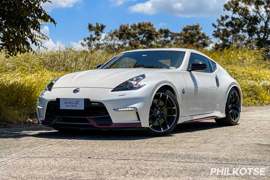 A picture of the 2020 Nissan 370Z Nismo parked on the side of a road