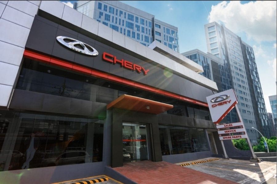 A picture of one of Chery's dealerships