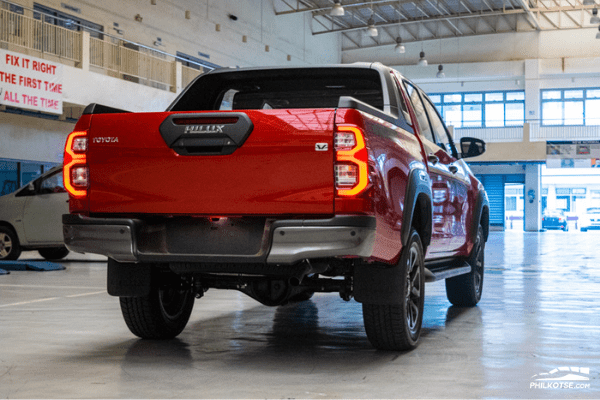 Toyota Hilux rear view