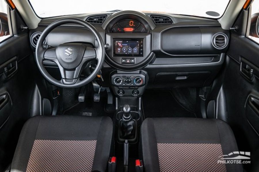 A picture of the Suzuki S-Presso's interior