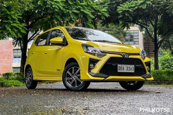 Toyota Wigo comes with P5.2K downpayment this month