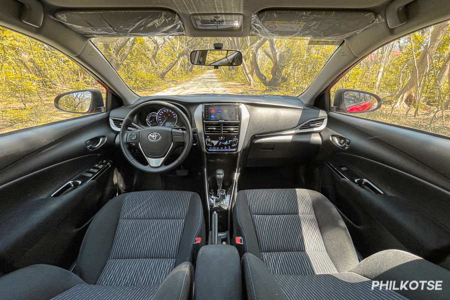 A picture of the Vios G's cockpit