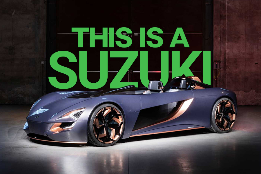 Yes, Suzuki made this gorgeous roadster concept