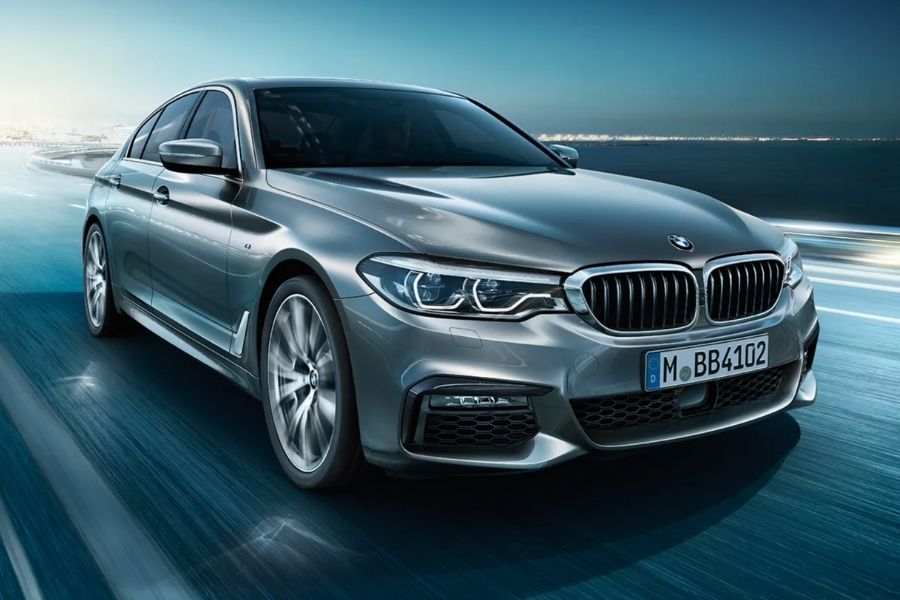 BMW 5 Series front shot