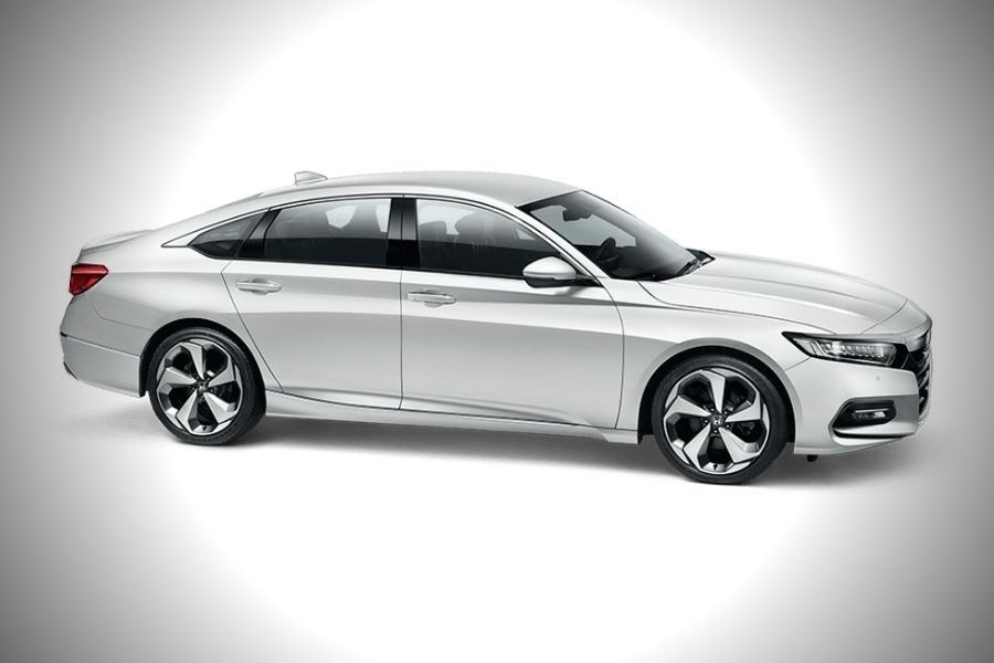 A picture of the Honda Accord from the side
