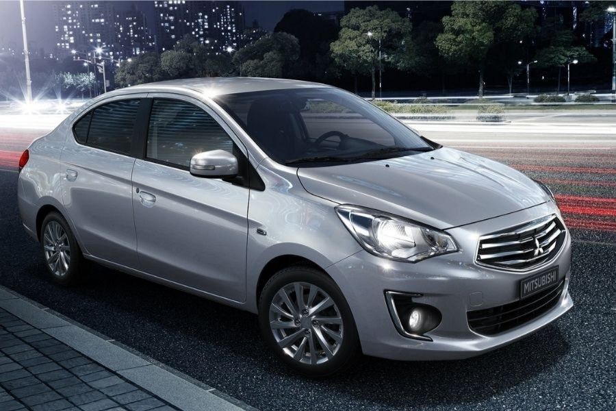 Mitsubishi Mirage G4 front shot