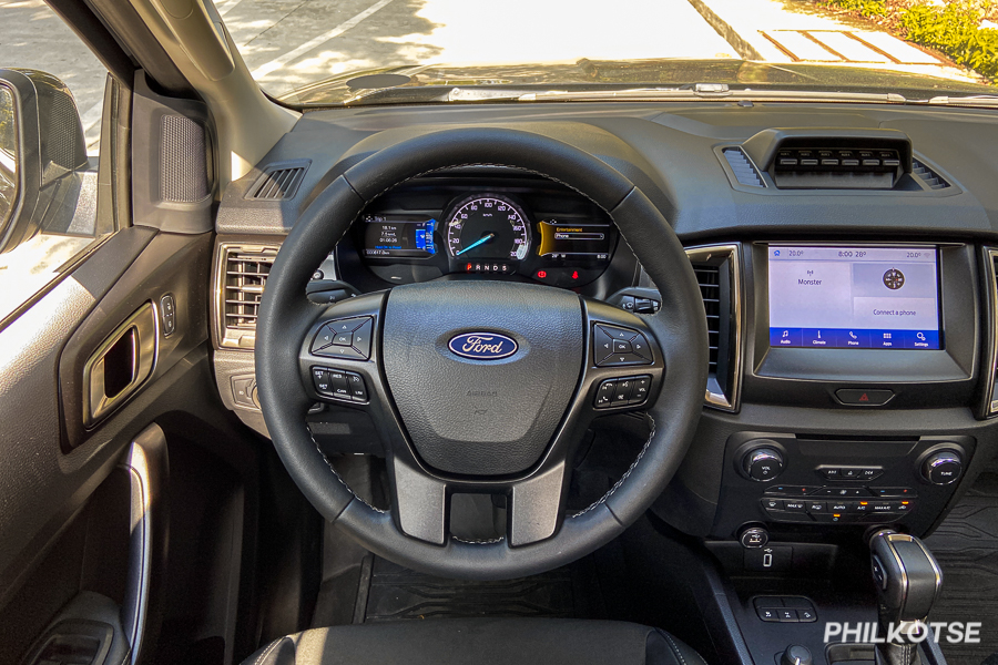 2021 Ford Ranger FX4 Max steering wheel
