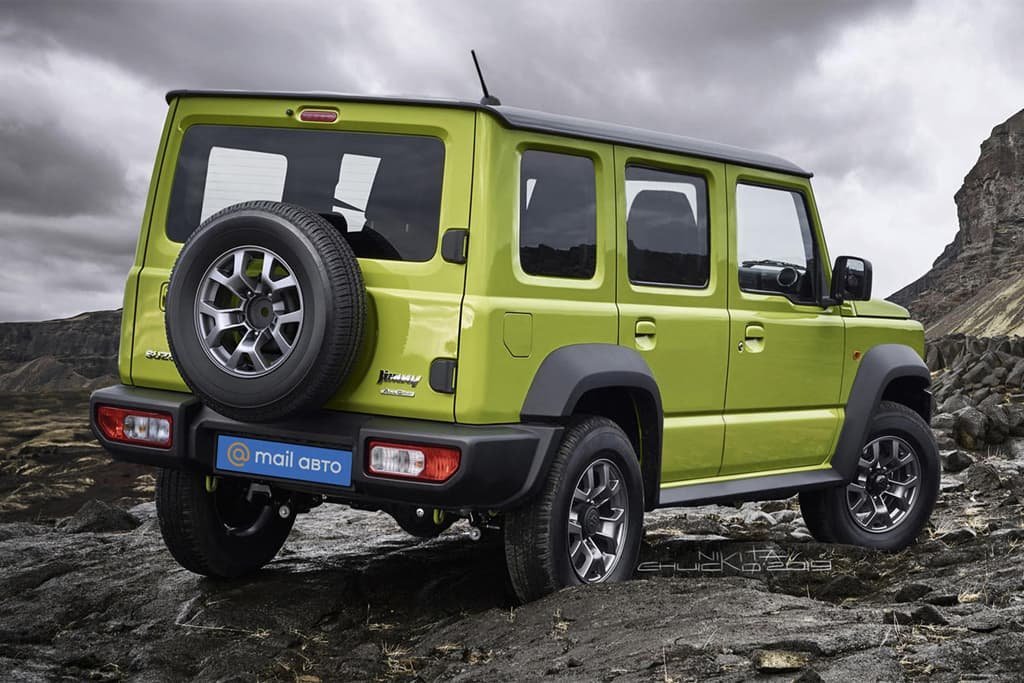 5-Door Suzuki Jimny will be called ‘Long’