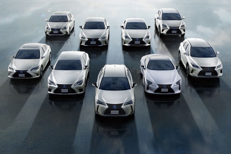 Lexus hits 2-million global sales milestone for electric vehicles
