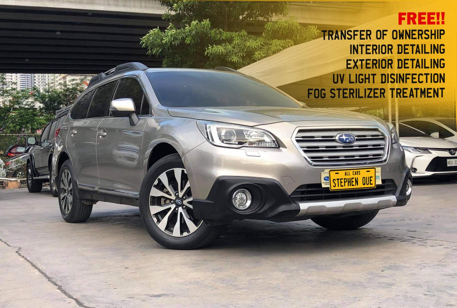 Buy Used Subaru Outback 2016 for sale only ₱958000 ID786159