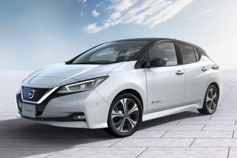 A picture of the Nissan LEAF