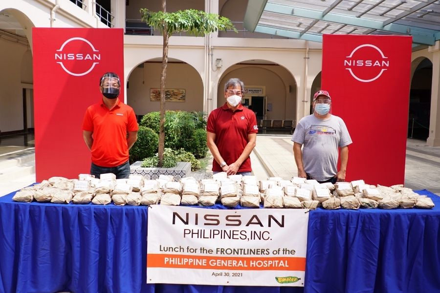 Nissan PH donates 4,000 meal packs to PGH medical frontliners