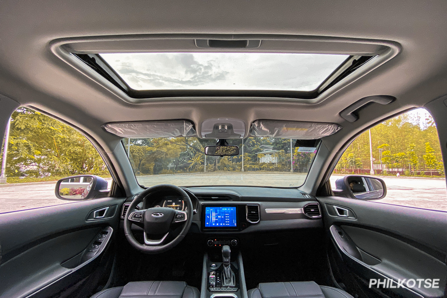 2021 Chery Tiggo 5X sunroof