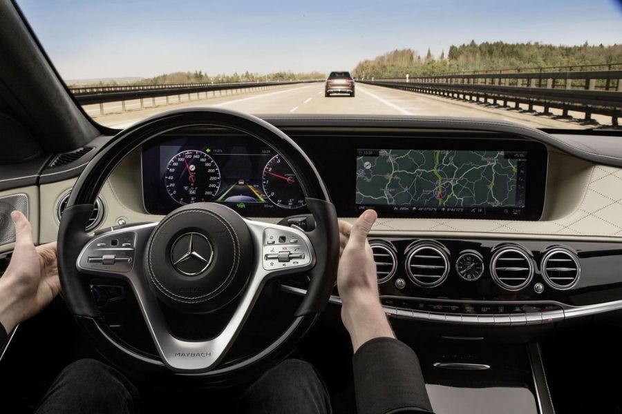 adaptive cruise control button mercedes