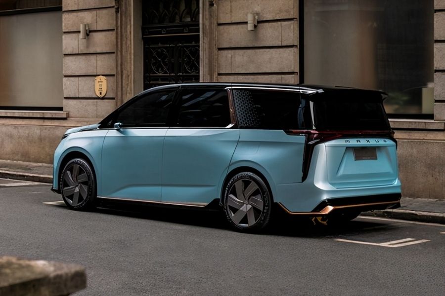 This coollooking Maxus concept is a 671hp allelectric MPV