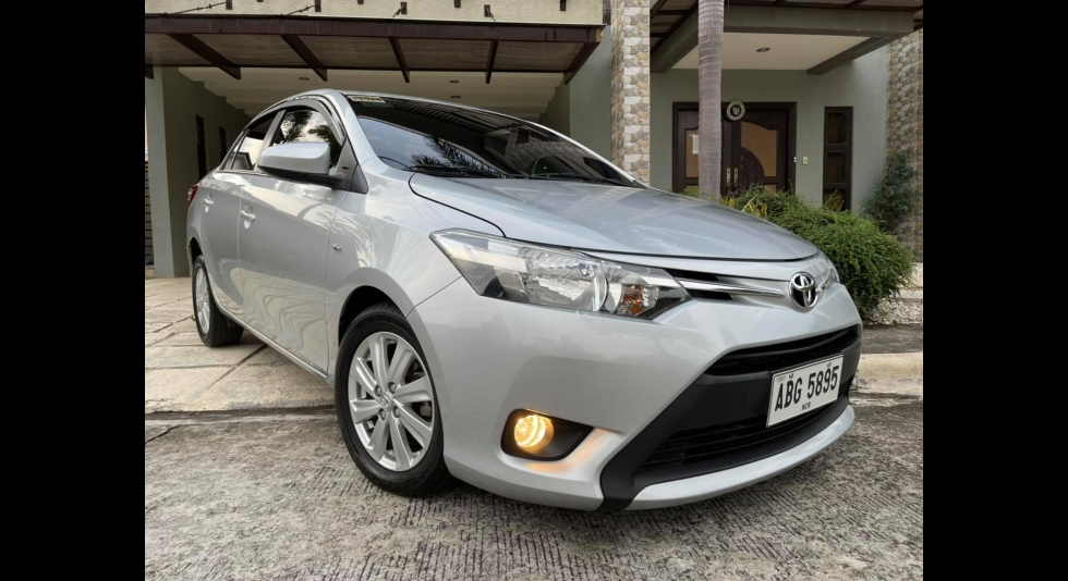 Silver Toyota Vios 2015 Sedan 786966