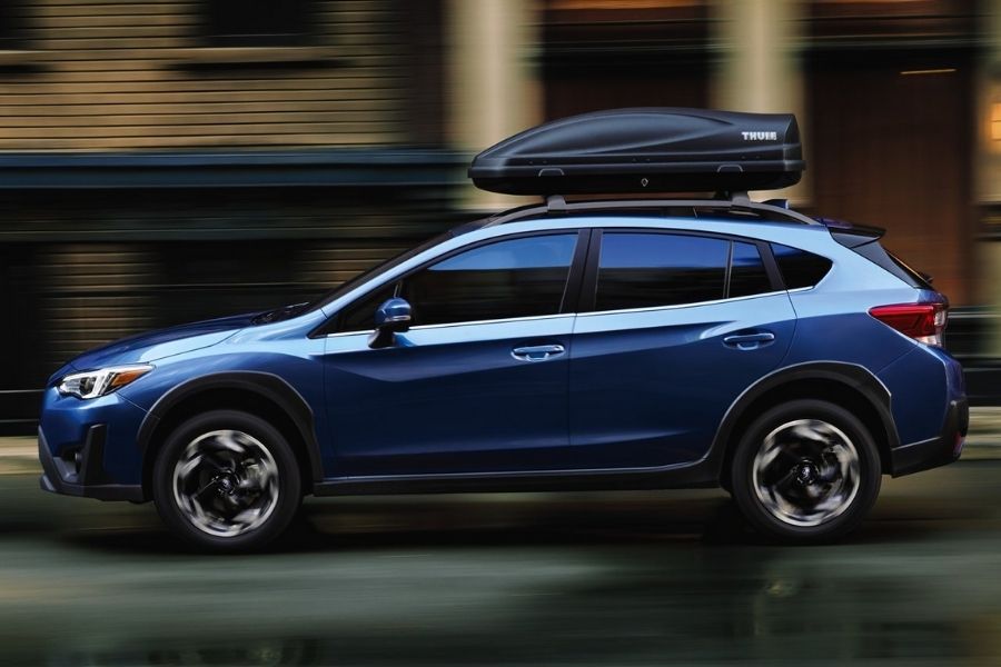 A picture of the Subaru XV's side