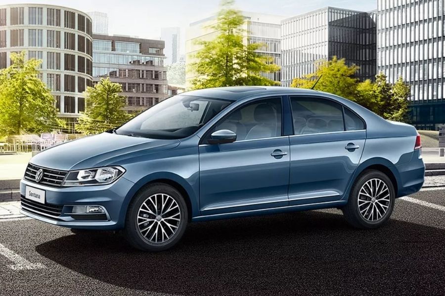 Drive home a brand-new Volkswagen Santana for only P599K this month  