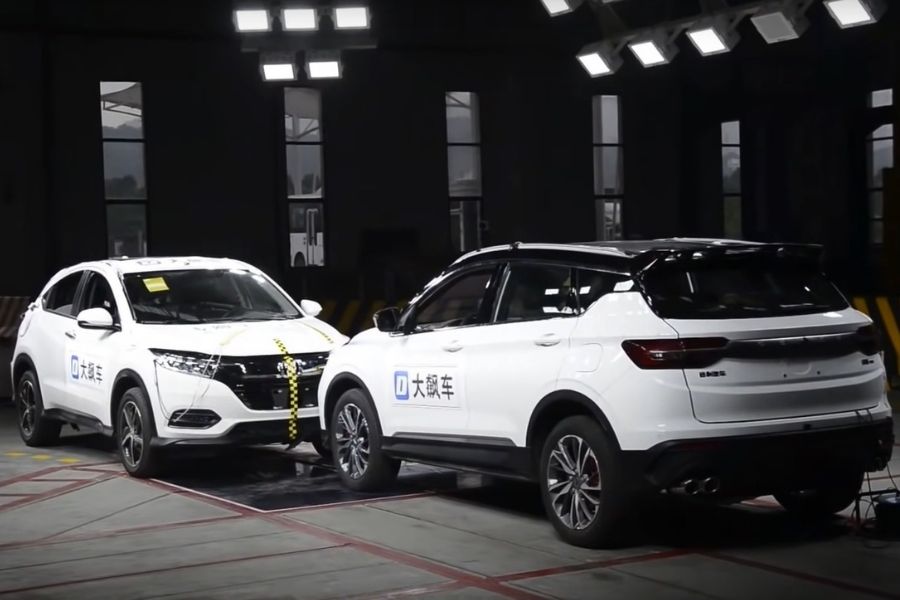 Honda HR-V and Geely Coolray literally go head-to-head
