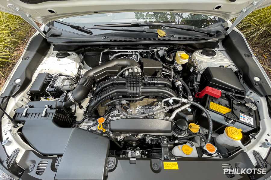 A picture of the 2021 Subaru XV's engine