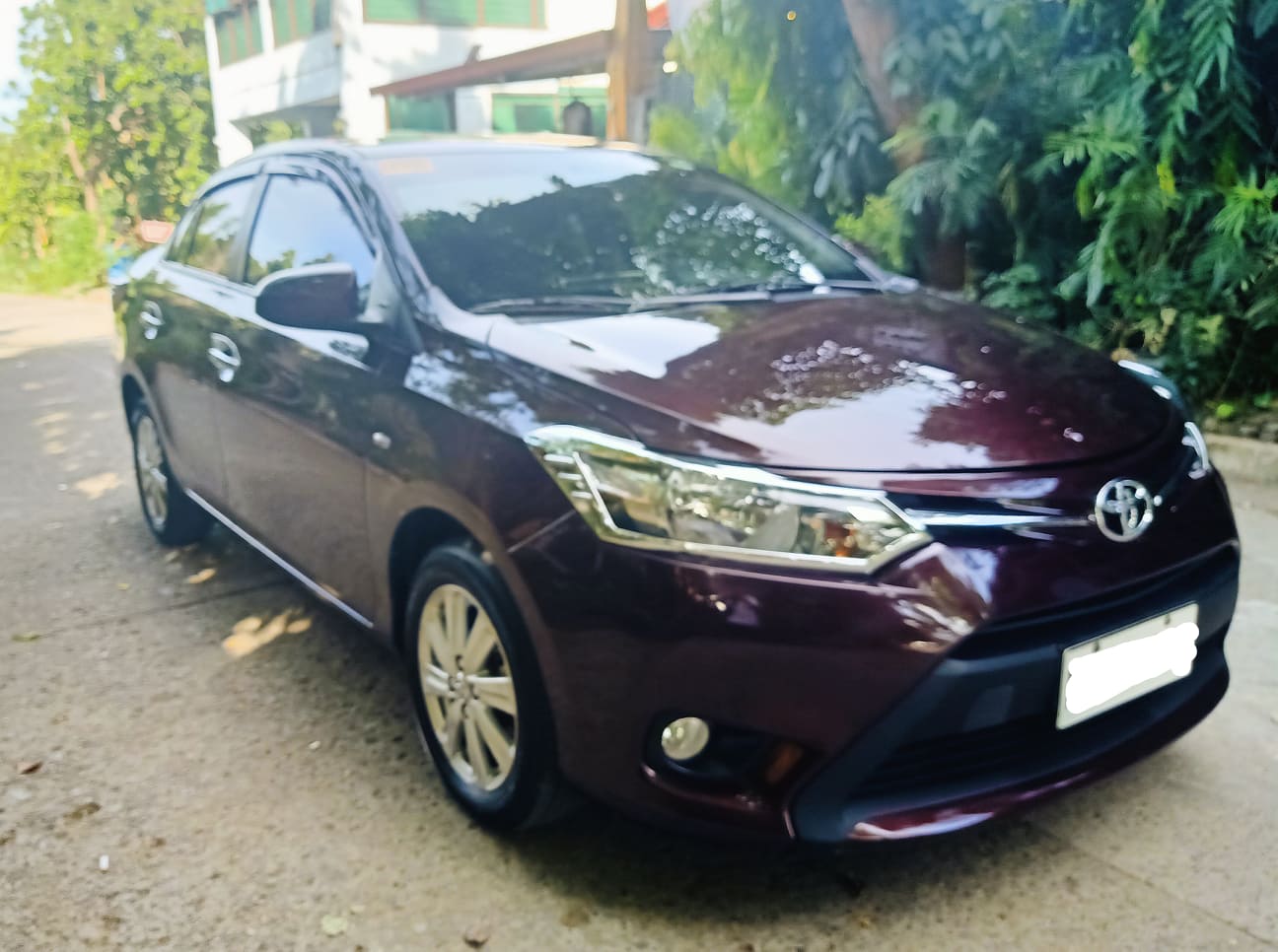 2018 Toyota Vios 1.3 E Automatic blackish red in good condition 788269