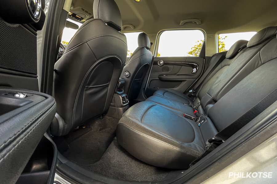 The Countryman's rear seats