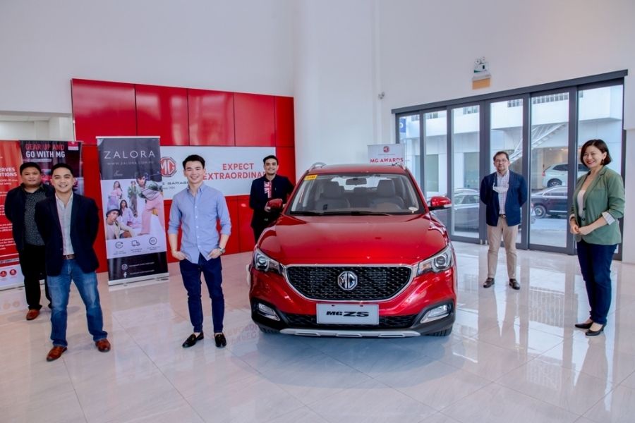 Lucky MG Philippines, Zalora raffle winner receives brand-new MG ZS