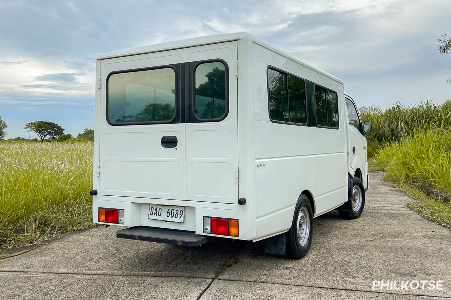 2021 Isuzu Traviz rear