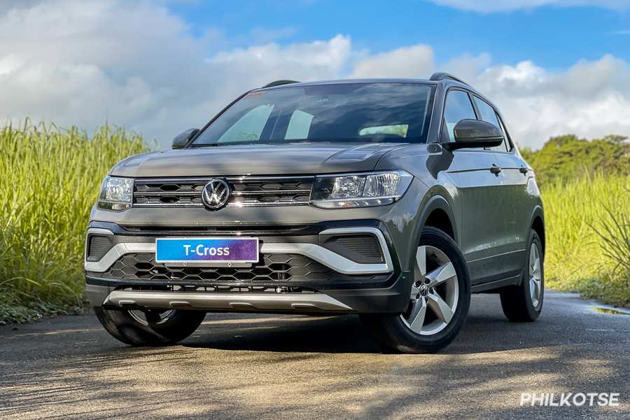A picture of the front of the VW T-Cross