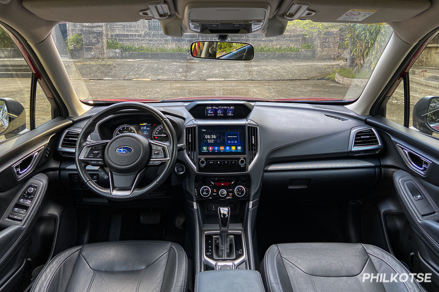 2021 Subaru Forester GT Lite interior shot