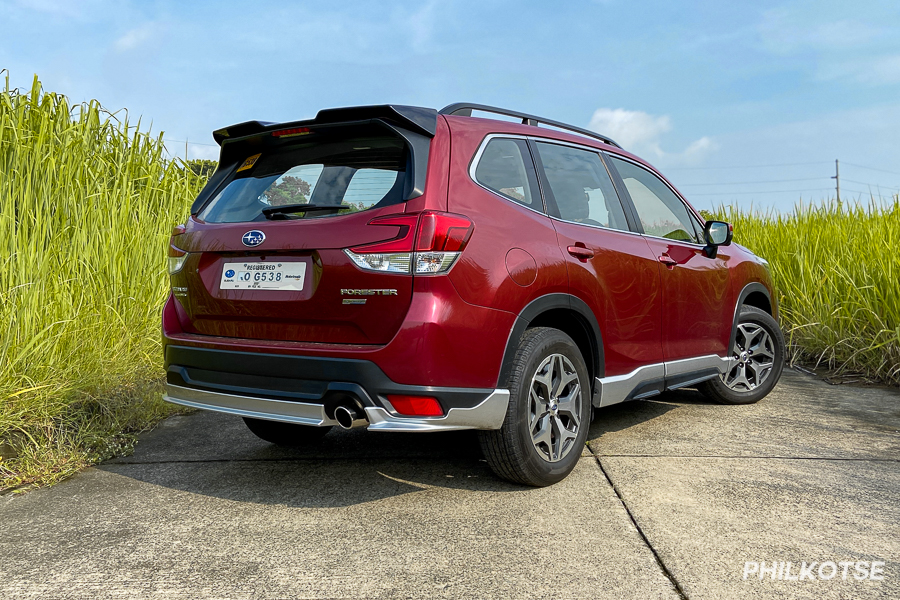 2021 Subaru Forester GT Lite rear shot