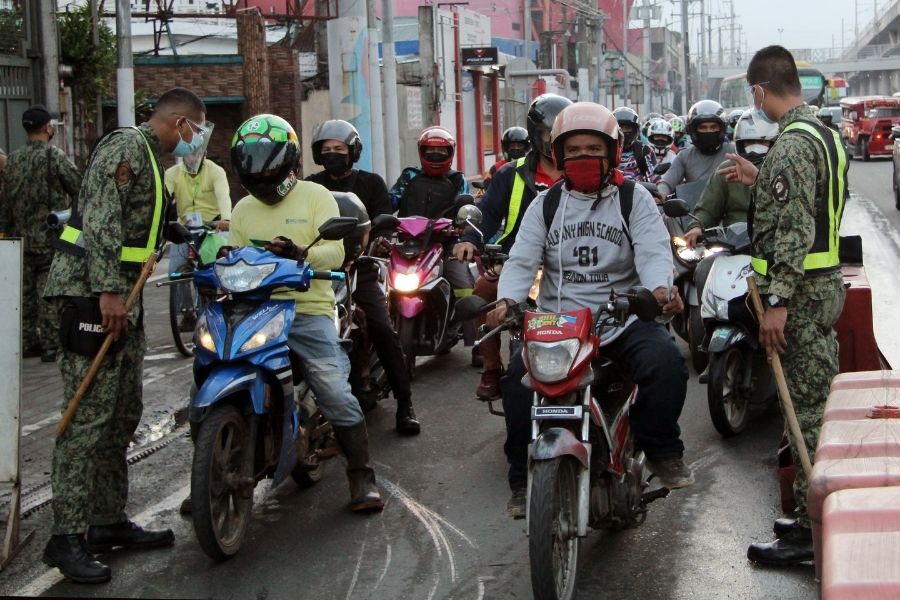 pnp checkpoint motorcycle